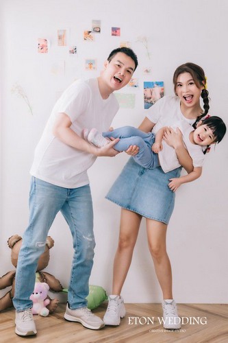 全家福,全家福照,拍全家福,親子寫真,母女寫真